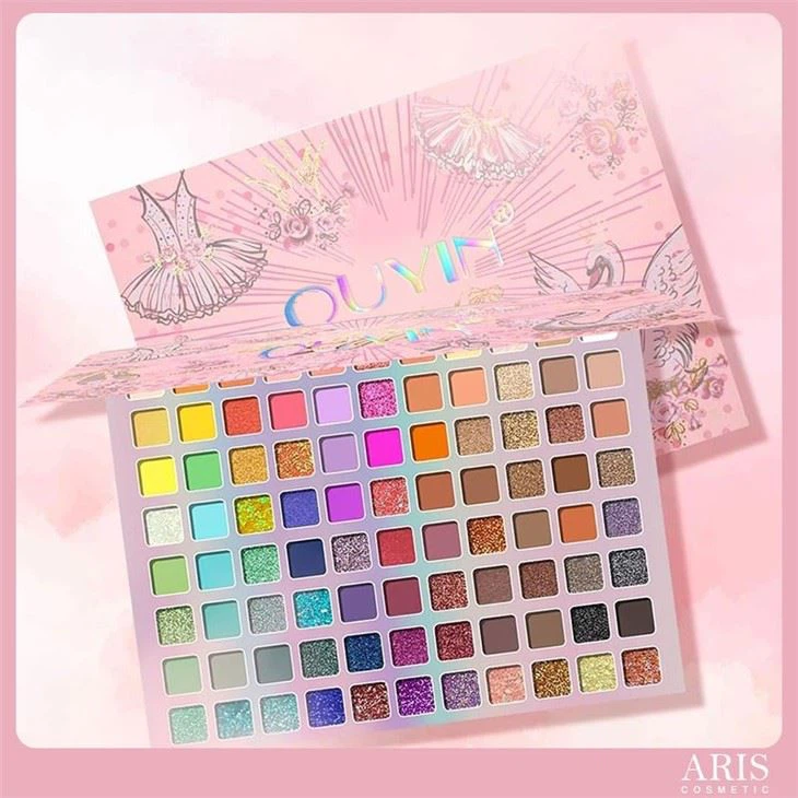 88 Colors Colorful Eyeshadow Makeup Palette Pigmented Natural Matte Shimmer Metallic Glitter Make Up